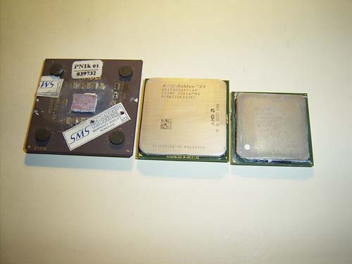 AthlonXP, Athlon 64, Pentium4 (Northwood)