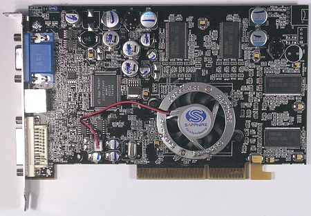 Sapphire Radeon 9600 Pro - card-front