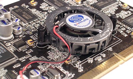 Sapphire Radeon 9600 Pro - cooling