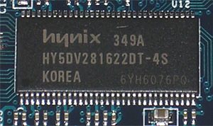 Gigabyte GV-N56X128D-P - memchip