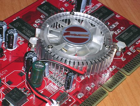 Primetek Radeon 9600 - cooling