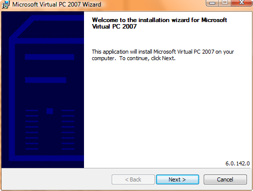 Virtual PC 2007