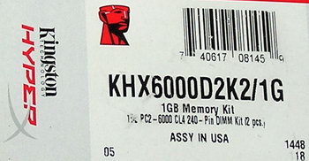 Kingston HyperX PC2-6000