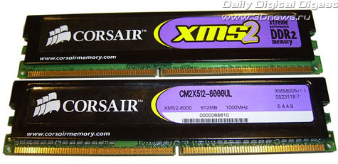 Corsair DDR2 TWIN2X1024-8000UL1