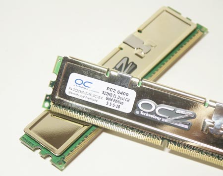  OCZ Gold DDR2 PC6400