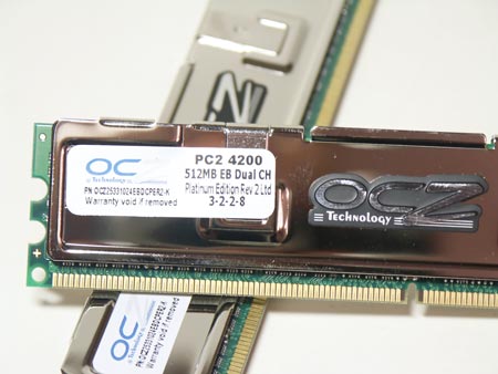  OCZ Platinum DDR2 PC4200