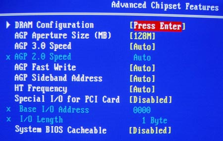 EPoX nf3 BIOS advanced