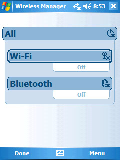 Mio P550,   Wi-Fi  Bluetooth