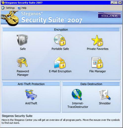 Steganos Security Suite 7