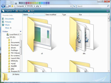 Иконки Windows Vista
