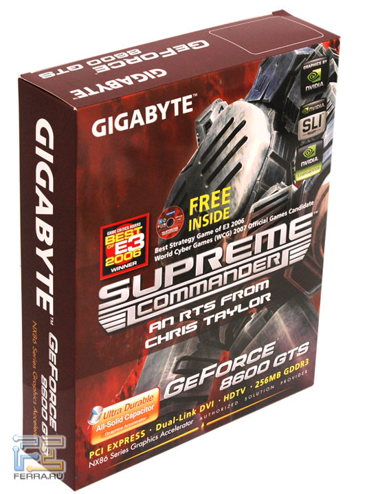  Gigabyte GeForce 8600GTS