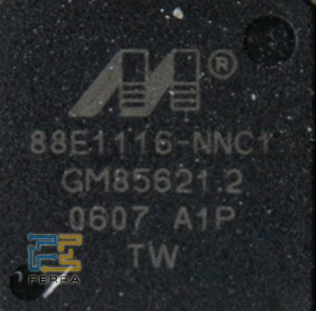   Gigabit Ethernet Marvell 88E1116