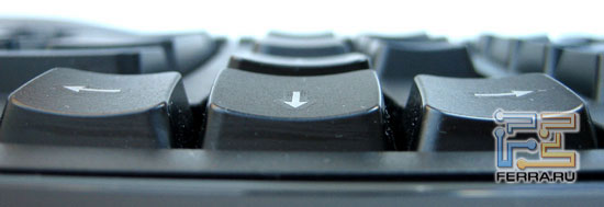 MX3200 Keyboard: подставка для рук и вогнутые клавиши 2