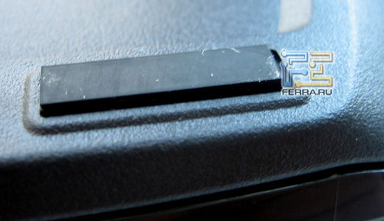MX3200 Keyboard: задняя панель 2