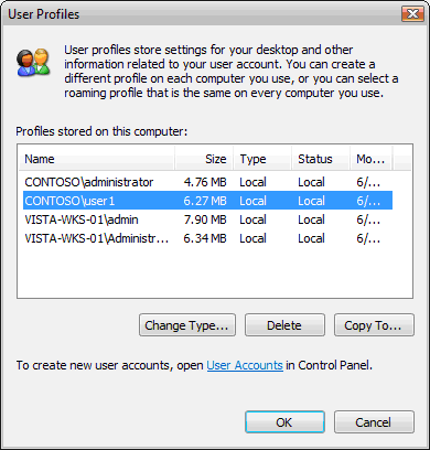 How To Create User Profile In Windows Vista