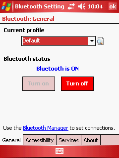 HP iPAQ rx5730  Bluetooth 1