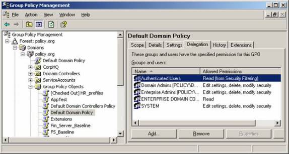  3:  Group Policy