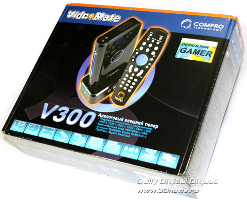 Корбка COMPRO VideoMate V300