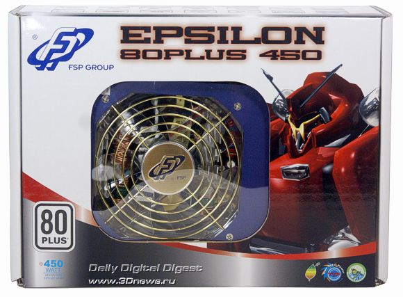 Упаковка FSP Epsilon 80PLUS 450W
