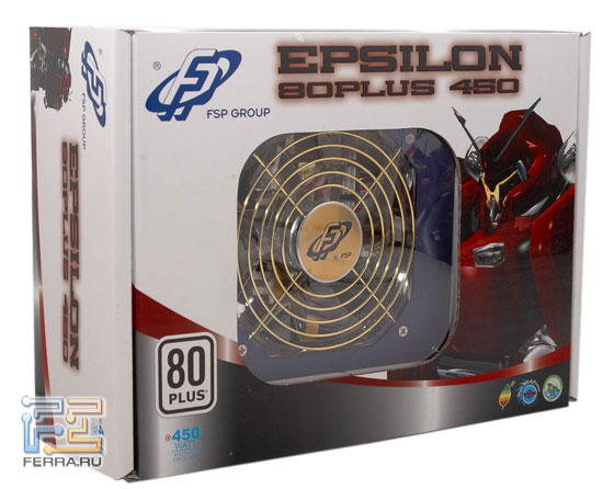 Упаковка и комплектация FSP Epsilon 450W 1