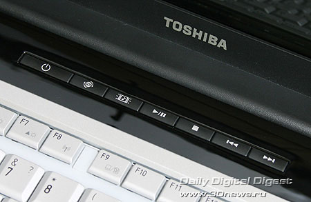 Toshiba Satellite X200. Дополнительные клавиши