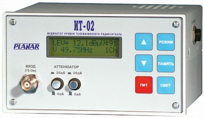 Прибор для измерения мощности антенного сигнала PLANAR ИТ-02