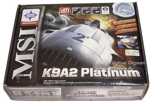 коробка MSI K9A2 Platinum