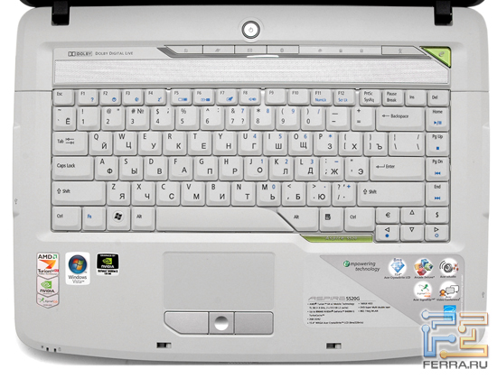 Acer Aspire 5520G: 