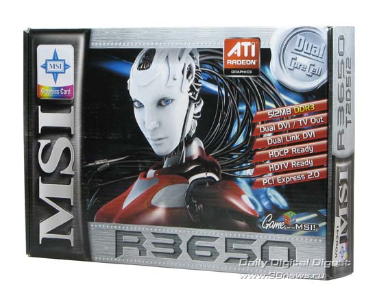 MSI Radeon HD3650 BOX