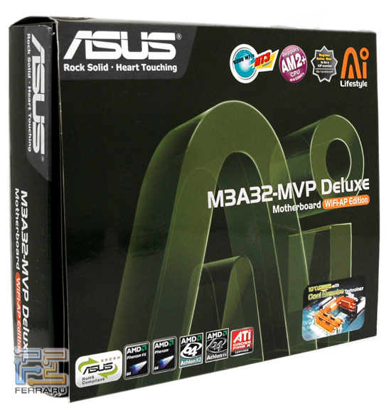 Упаковка ASUS M3A32-MVP Deluxe/WiFi-AP 1