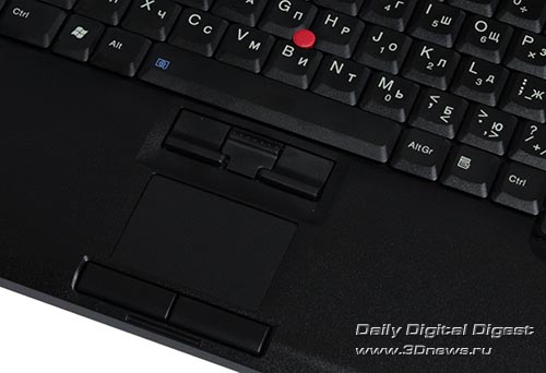 Lenovo ThinkPad T61.  trackpoint  touchpad.