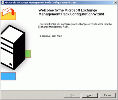  13:  Microsoft Exchange Server Management Pack Configuration Wizard