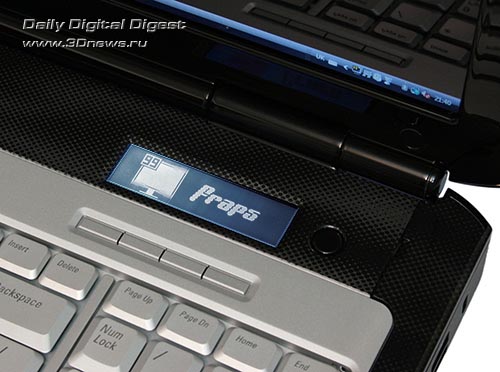 Dell XPS M1730. Logitech Game Panel