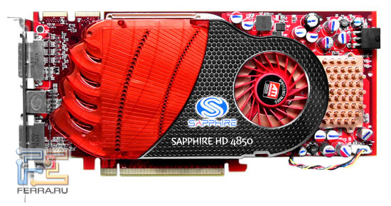 Sapphire Radeon HD 4850 512Mb GDDR3 1